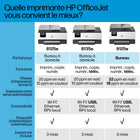 HP - Imprimante tout-en-un OfficeJet Pro 8125e avec 3 mois d'encre instantanée-CONCEPTION DURABLE - Faite de plus de 45 % de plastique recyclé