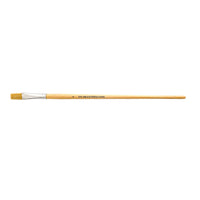 DBLG Imports Eterna 579 Long Handle Flat Poster Brush - Size 8 - 12 Pack-Length of the bristles: 2.4 cm, total length 31.9cm