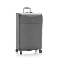 Heys Xero Elite 2.0 31" Check-in Luggage - Grey-The airline-approved carry-on weighs a mere 4.0 pounds; the entire set weighs only 1.8 pounds more than Xero… yet Xero Elite 2.0 adds a number of convenient features for added functionality