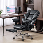 HOMCOM Big and Tall Overstuffed Desk Chair with Spring Pack - 400 lbs Capacity-Supports up to 400 lb (180 kg), designed for big and tall
