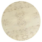 Modway - Cosmos Rond de 35 po Table basse en bois de burl - Burl blanchi-Aucune assemblée requise