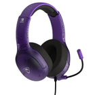 Turtle Beach Airlite Fit Wired Gaming Headset for Nintendo Switch - Purple-Bi-Directional Mic with Flip-to-Mute Functionality - The noise-canceling microphone ensures crystal-clear voice communication with teammates, minimizing background and ambient noise. When you're not using it, simply flip the mic up to mute it and keep it out of the way, offering a convenient and hassle-free experience during gameplay
