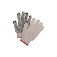 Zenith Safety Dotted Gloves, Poly/Cotton, Single Sided, 7 Gauge, Small, 120 Pack-Coating Single Sided