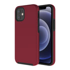 AXS PROTech Case for iPhone 12 mini - Burgundy-For Use With Apple iPhone 12 mini