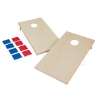 Triumph Woodie Cornhole Set - 2' x 4' - Brown-ADD YOUR FLAIR: plywood play surface has authentic tournament-grade varnish coatings that can be repainted to add your unique style