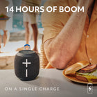 Ultimate Ears WONDERBOOM 4 Portable Waterproof Bluetooth Speaker - Grey-Waterproof, Dustproof, and Floatable: IP67-rated this Bluetooth waterproof speaker can be submerged in 1m of water for 30 min, protected from dust - ideal for the pool, beach, or shower
