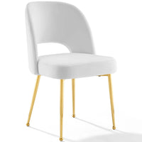 Modway Rouse Dining Room Side Chair - White-Dining Room Side Chair