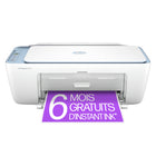 HP - Imprimante tout-en-un DeskJet 2842e avec 6 mois d'abonnement Instant Ink - Skyride-Idéale pour la maison: Du fabricant d'imprimantes le plus fiable au Canada, l'imprimante DeskJet 2842e vous permet d'imprimer des listes de choses à faire, des lettres, des documents financiers, des recettes et plus encore