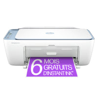 HP - Imprimante tout-en-un DeskJet 2842e avec 6 mois d'abonnement Instant Ink - Skyride-Idéale pour la maison: Du fabricant d'imprimantes le plus fiable au Canada, l'imprimante DeskJet 2842e vous permet d'imprimer des listes de choses à faire, des lettres, des documents financiers, des recettes et plus encore