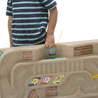 Simplay3 Carry & Go Track Table-Convenient, molded-in carry handle for easy portability
