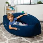 Bouncyband Inflatable Sensory Peapod - 203 cm - Blue-Educational: develops muscle coordination and balance