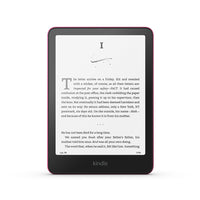 Amazon Kindle Paperwhite Signature Edition (2024 Release) - 32GB - Metallic Raspberry-Our fastest Kindle ever – The next-generation 7“ Paperwhite display has a higher contrast ratio with 25% faster page turns