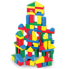 Melissa & DougMD – Ensemble de blocs de construction en bois, 100 pièces-Matériau : Bois massif