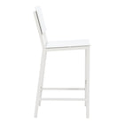 Zuo Kayu Barstool - White-3 year limited warranty