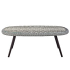 Modway - Endeavor Terrasse extérieure Rotin en osier Table basse - Gris-Résistants à l’eau et aux UV