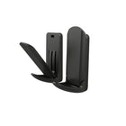 Gator Magnetics - Crochet simple en plastique MINI - Noir-4