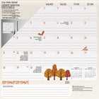DateWorks 2026 16-Month Family Magnetic Wall Calendar - 12" x 12" - Bilingual-12.00" x 12.00"