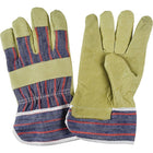 Zenith Safety Fitters Gloves, X-Large, Grain Pigskin Palm - 12 Pack-Cuff Material: Starched
