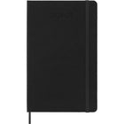 Moleskine Classic 18-Month 2026-2027 Weekly Planner - Hard Cover - 5" x 8.25" - Black - English-Ivory-coloured, 70 g/m², acid-free paper