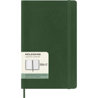Moleskine Classic 18-Month 2026-2027 Weekly Planner - Soft Cover - 5" x 8.25" - Myrtle Green - English-Ivory-coloured, 70 g/m², acid-free paper