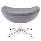 Modway Glove Wool Ottoman - Dark Grey-4