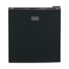 BLACK+DECKER 1.7 cu. ft. Freestanding Mini Fridge with Freezer - Black-Compact & Stylish: The sleek, modern design - available in black, stainless steel, and white - is perfect for college dorm rooms, offices, garages, home bars, small apartments, and RV campers