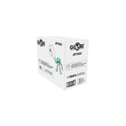 Globe Commercial JRT650 Jumbo Roll Toilet Tissue - 2 Ply - White - 650'/Pack - 8 Pack-Made from 100% recycled fibre with at least 50% post-consumer recycled material