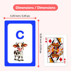 The Fidget Game Learn Uppercase & Lowercase Letters Card Pack-Encourages engagement through colourful, hands-on gameplay