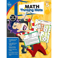 eBook: Carson Dellosa 104903-EB Math Thinking Mats - Grade 5-You will receive two emails: one confirming your entire order, and one with a "Download Software" buttonYou can download immediately or return to your email to download later