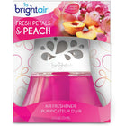 Bright Air Scented Oil Air Freshener, Fresh Petals & Peach scent-Invigorate your senses and enhance your surroundings with nature infused fragrances