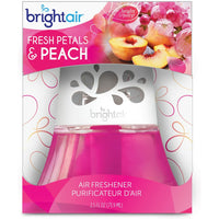 Bright Air Scented Oil Air Freshener, Fresh Petals & Peach scent-Invigorate your senses and enhance your surroundings with nature infused fragrances