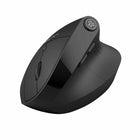 JLab JBuds Ergonomic Vertical Wireless Mouse - Black-Customizable with JLab Works app