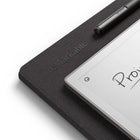 reMarkable Mosaic Weave Book Folio for Paper Pro Tablets - Basalt-Thanks to sensors inside Book Folio, taking notes on reMarkable Paper Pro is as easy as opening up the front cover