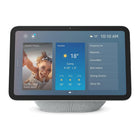 Amazon Echo Show 8  Smart Hub with 8.7" Display includes Alexa+, Glacier White-Powerfully smart, beautifully built: The redesigned 8.7" smart display features a vibrant HD touchscreen with 15% more viewing area versus Echo Show 8 (2023 release), built-in smart home hub, AZ3 Pro chip for powerful performance, and Omnisense technology for highly personalized experiences