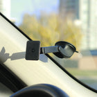Mighty Mount Simpl Touch 2.0 - Magnetic Dash & Windshield 360° Mount-Super secure hold: 6 potent neodymium magnets ensure your phone is safely attached to your car on bumpy roads