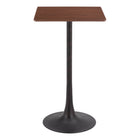 Zuo Valleta Bar Table - Brown-3 year limited warranty