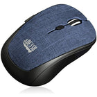 Adesso - iMouse S80L sans Fil Tissu de la Mini-Souris Optique - Bleu-La main de l'Orientation: Gauche ou à droite