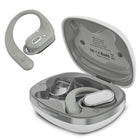 echelon RoundSound Open Ear True Wireless Earbuds - White-Ultra Light Open Ear Design  Enjoy a secure, comfortable fit with pressure free wear for all day use