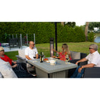 Westinghouse 1500-Watt Freestanding Infrared Patio Heater - Black-Provides the maximum 1500 Watts of instantaneous radiant heat. Heating area: 8-10 feet.