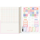 Hilroy Notebook - Two Tone Hardcover Ntbk - 160 pages - 10-7/8" H x 7-7/8" W - Assorted Colours-160 Pages (80 Sheets)