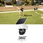 eufy Security SoloCam S340 Solar Security Wireless Outdoor Camera - White-Easy Installation and Setup: Experience the convenience of a 5-minute installation with the camera’s compact size and wire-free design
