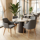 Zuo Wisom Dining Chair - Grey - Set of 2-Chair Weight Capacity: Supports up to 350 lb