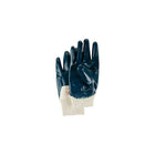 Ansell Gloves Palm Coated Nitrile Knitwrist Smooth, Large, 24 Pack (114370)-Size : Medium (8)