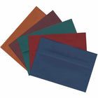 JAM Paper A8 Invitation Envelopes, 5.5 x 8.125, Assorted, 125 Pack (639A8BORTB)-Assortment of A8 Dark Base Envelopes: Teal, Presidential Blue, Dark Orange, Dark Red, and Burgundy