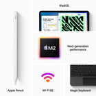 Apple iPad Pro 11" - Liquid Retina Display - Wi-Fi - M2 Chip - 128 GB - Silver - MNXE3VC/A-Face ID for secure authentication and Apple Pay