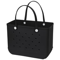 Merangue Large EVA Portable Storage Tote - Black-Extra-large capacity – generous size (47.5 × 33.5 × 22.5 cm) for all your essentials.
