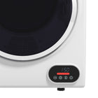 HOMCOM Portable 1.5 cu ft Compact Laundry Dryer - 850 W - White-2 layer filter prevents lint build-up for sooner and better drying