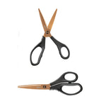 Hilroy - 8,3 po Ciseaux en titane, ciseaux multi-usages - poignées noires confortables - lames bronze-Lames En Bronze:  effectuez vos tâches quotidiennes avec des coupes plus longues et plus lisses grâce à leur finition bronze élégante et audacieuse