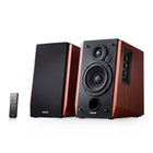 Edifier R1700BT Multifunctional Active Bluetooth Bookshelf Speakers - Brown-Experience rich lows and crisp, clear highs with our high-quality drivers and front facing bass reflex port. DSP and DRC support minimize distortion