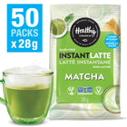 Healthy Crunch Matcha Instant Latte - 28g - 50 Pack-Dairy-free